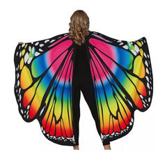 Multicolor Butterfly Wings of 160x130 cm