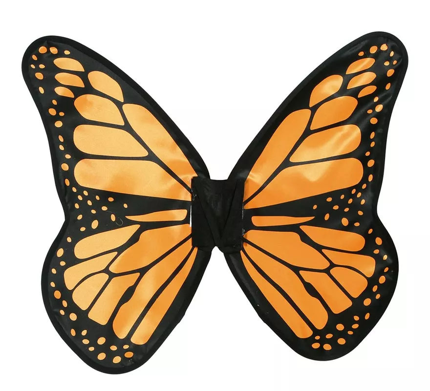Translation missing: en.Alas de Mariposa naranjas y negras de 50 cm