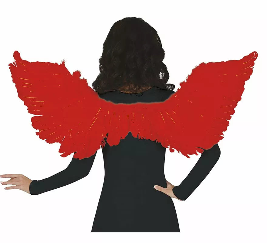 Alas de Plumas en varios colores de 106 cm