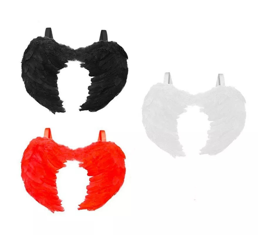 Alas de Plumas grande de 80x60 cm en varios colores