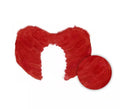 Alas de Plumas Mediana Rojas de 60x45 cm