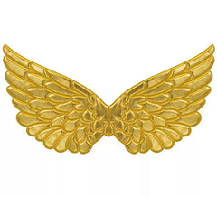 Gold Fabric Wings 57x26 cm
