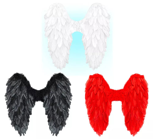 Alas Plegables de Plumas de 50x50 cm en varios colores