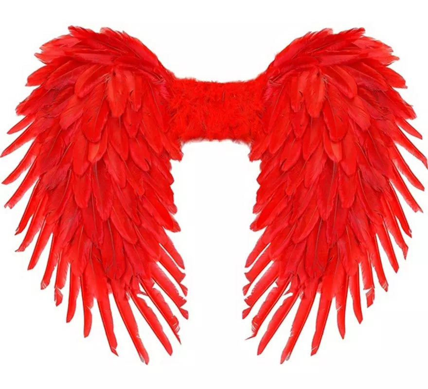 Alas Plegables de Plumas de 80x60 cm en varios colores