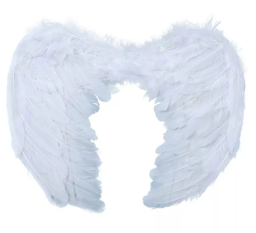Alas plumas para disfrazarse de Ángel de 55x38 cm