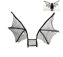 Gray Sinister Wings of 180X57 cm