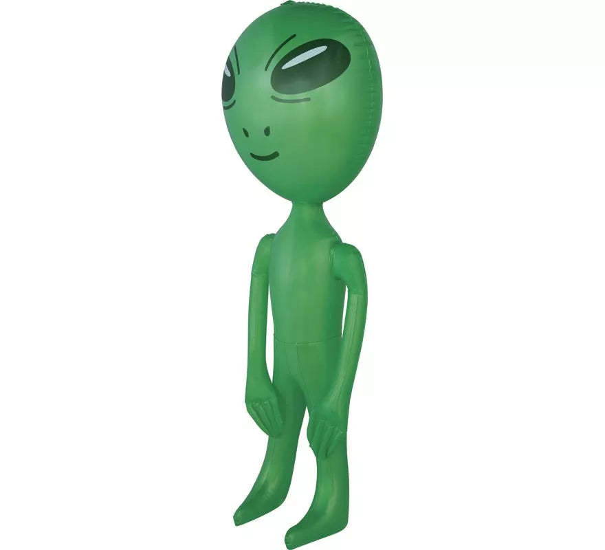 Alíen Hinchable Verde de 90 cm