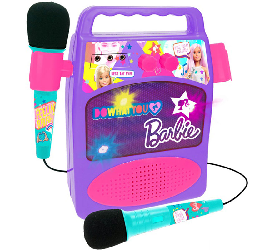 Translation missing: en.Altavoz Barbie con 2 Micrófonos
