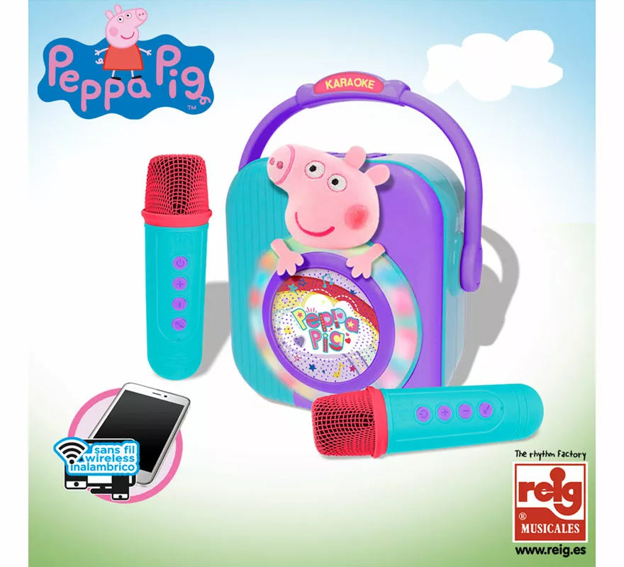 Translation missing: en.Amplificador Peppa Pig con Micrófonos Bluetooth