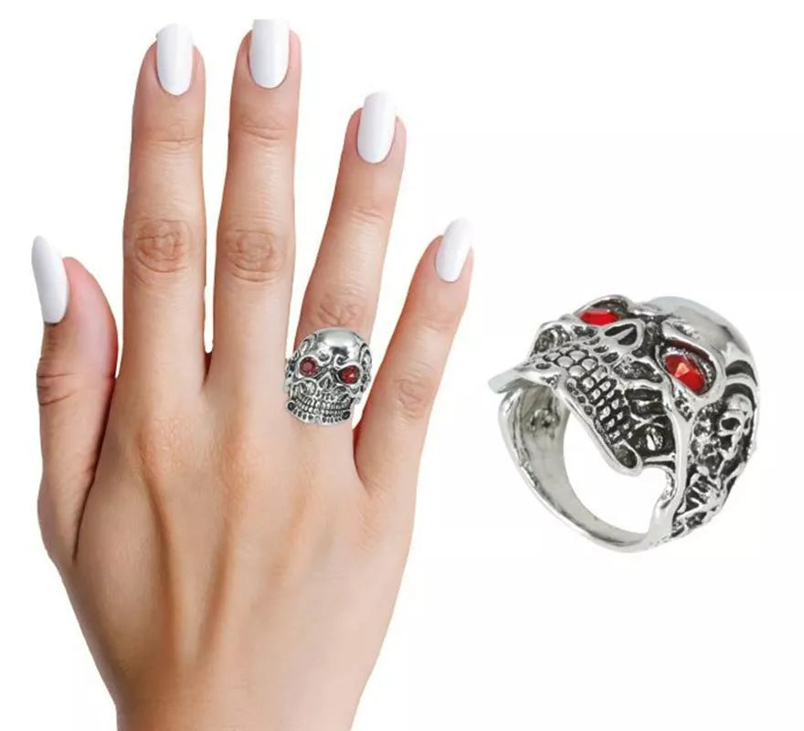 Translation missing: en.Anillo Calavera de Metal