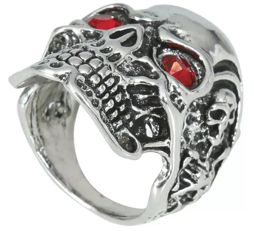 Anillo Calavera de Metal