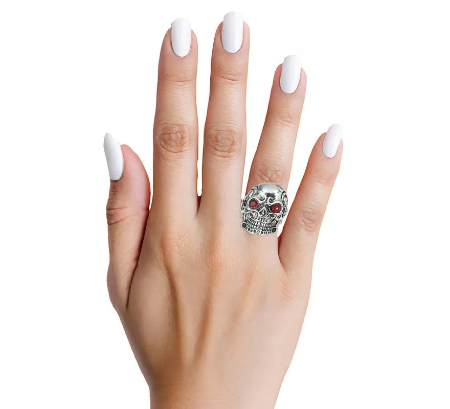 Anillo Calavera de Metal