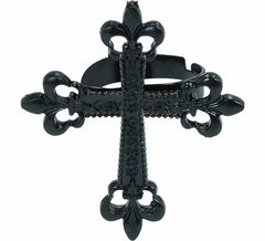 4 cm Gothic Cross Ring