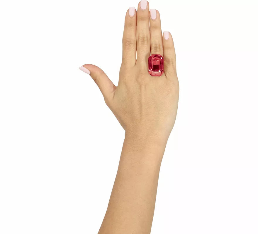 Anillo de imitación de Piedra Preciosa en colores surtidos