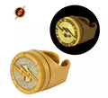 Anillo de The Flash dorado con luz infantil