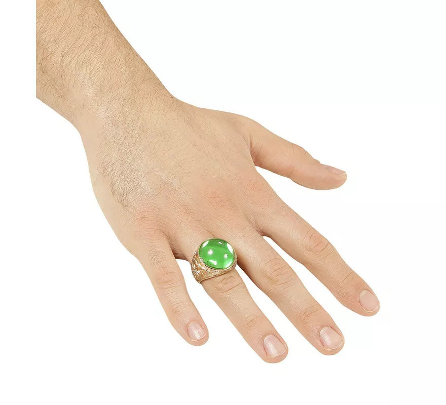Translation missing: en.Anillo Dorado con Gema Verde