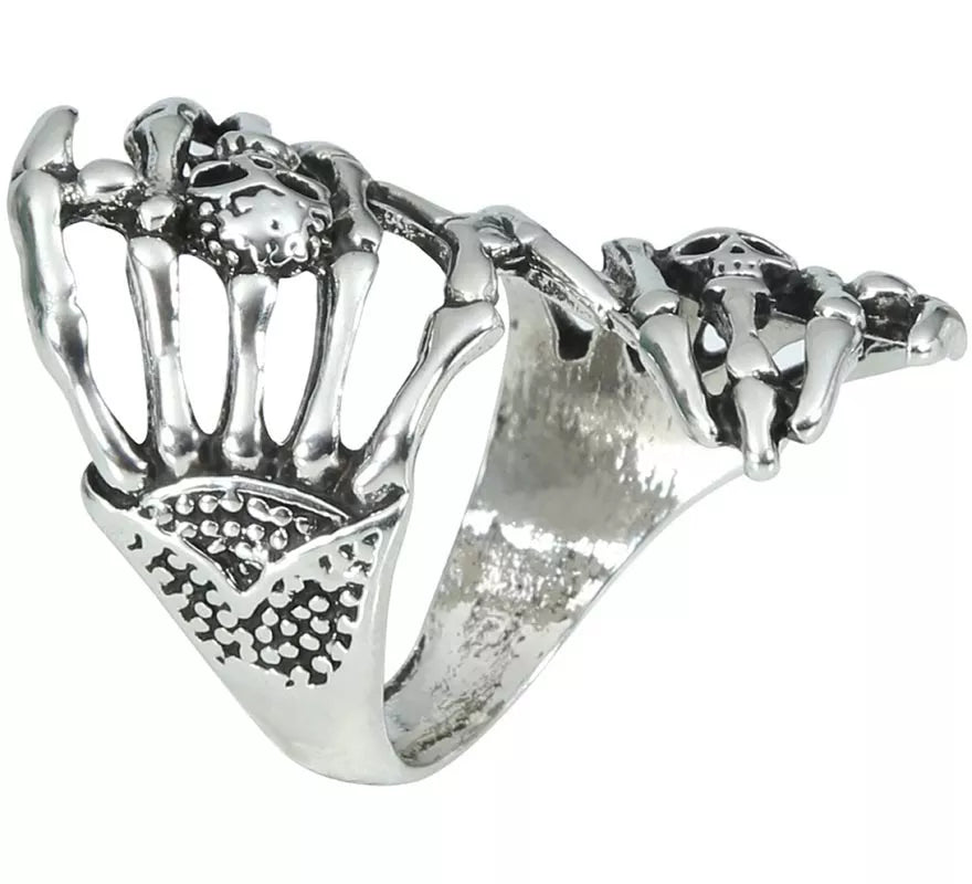 Translation missing: en.Anillo Manos Esqueleto de Metal
