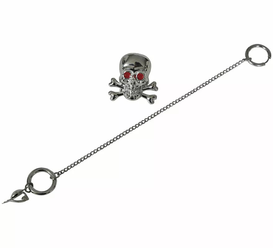 Translation missing: en.Anillo y Pendiente con Piercing Pirata adulta