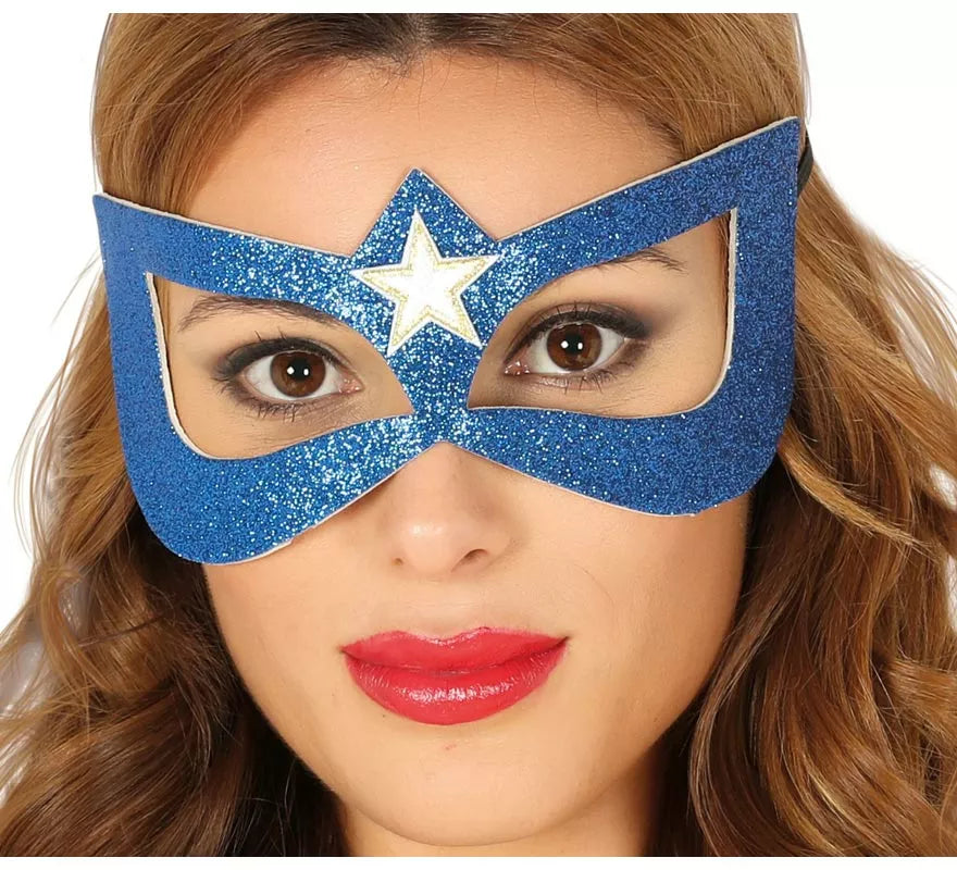 Translation missing: en.Antifaz Azul de Mujer maravilla