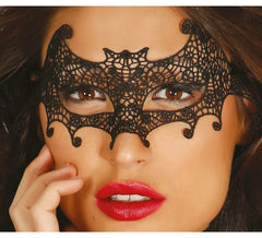 Embroidered Bat Mask