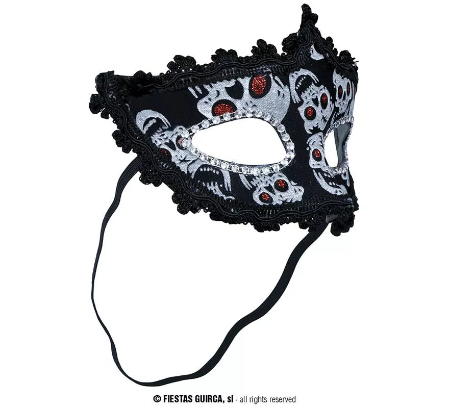 Antifaz de Calaveras tenebrosas