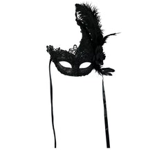 Black Feather Mask