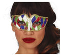Antifaz de Arlequin Multicolor