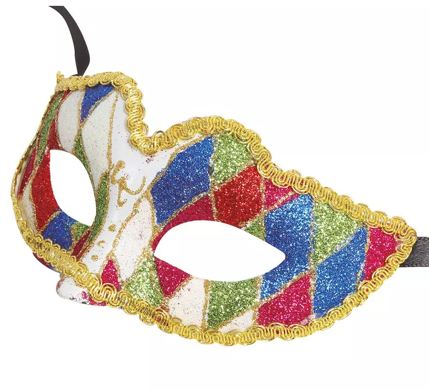 Translation missing: en.Antifaz de Arlequin Multicolor
