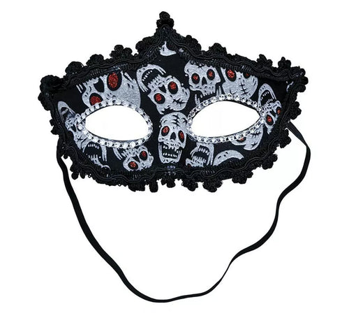 Antifaz de Calaveras tenebrosas