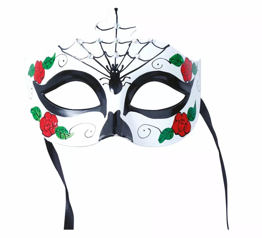 Translation missing: en.Antifaz de Catrina con Araña