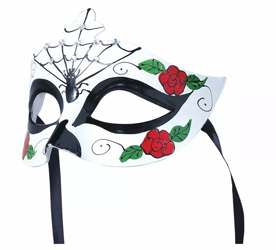 Translation missing: en.Antifaz de Catrina con Araña