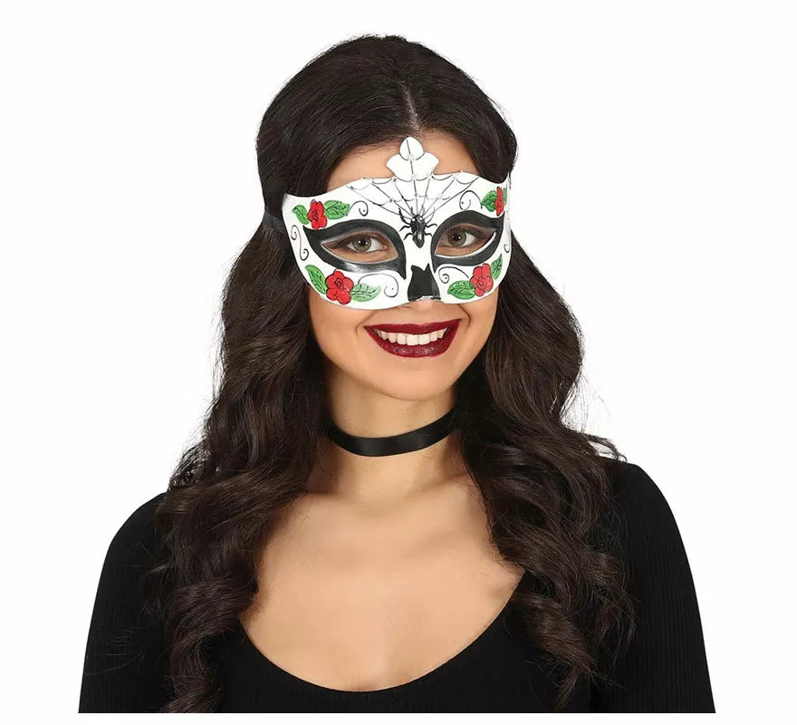Translation missing: en.Antifaz de Catrina con Araña