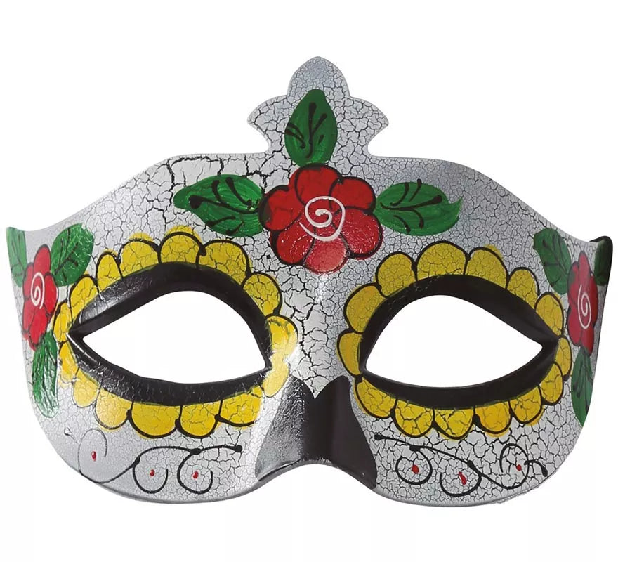 Antifaz de Catrina mexicana