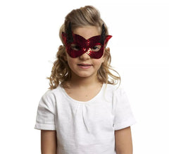 Demon Mask with Sequins.