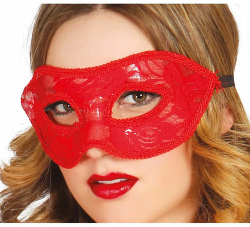 Antifaz de Época rojo
