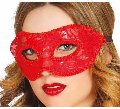 Antifaz de Época rojo