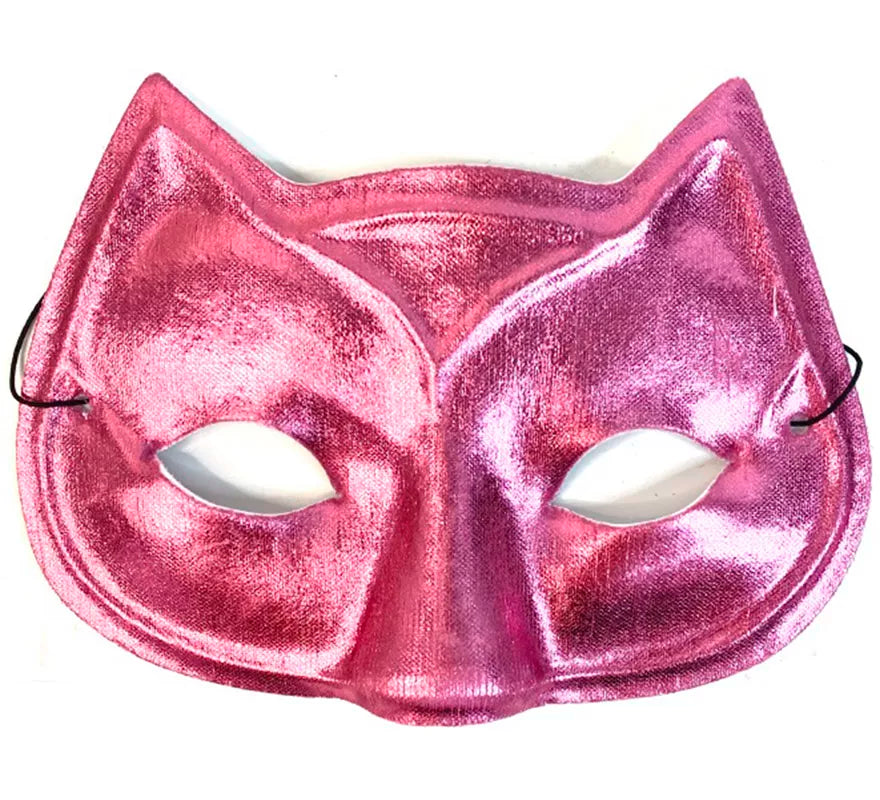 Antifaz de Gato Metalizado en varios colores