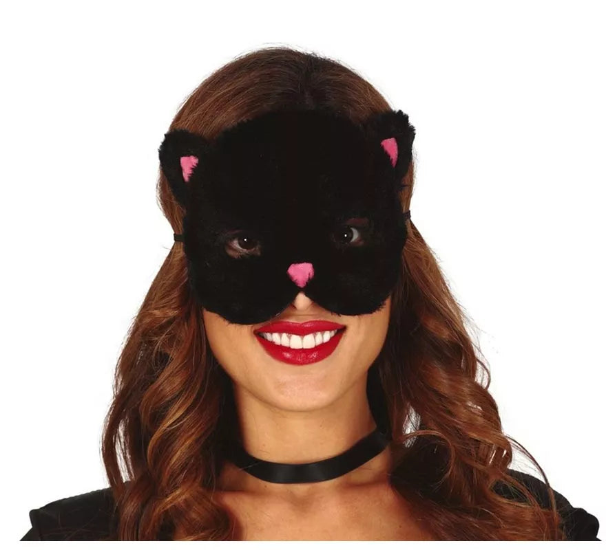 Antifaz de Gato Negro