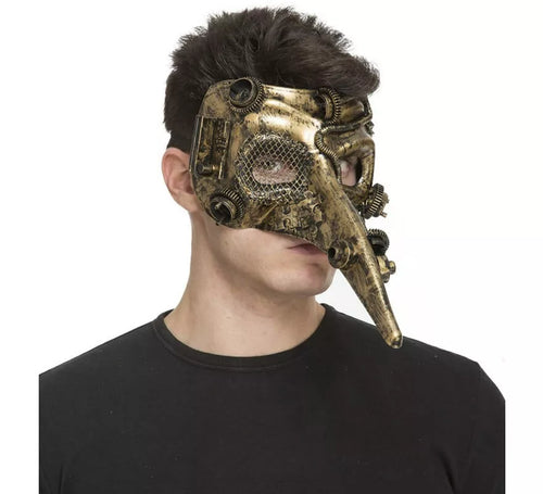 Antifaz de Steampunk Nariz Larga
