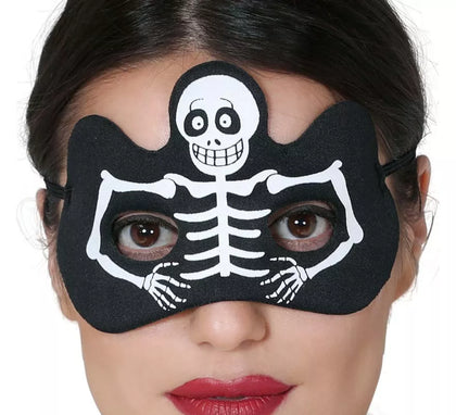 Antifaz Esqueleto infantil para Halloween