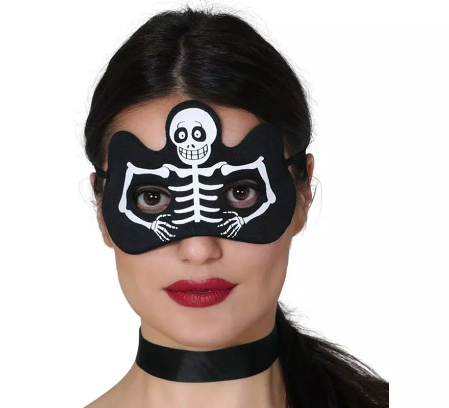 Translation missing: en.Antifaz Esqueleto infantil para Halloween
