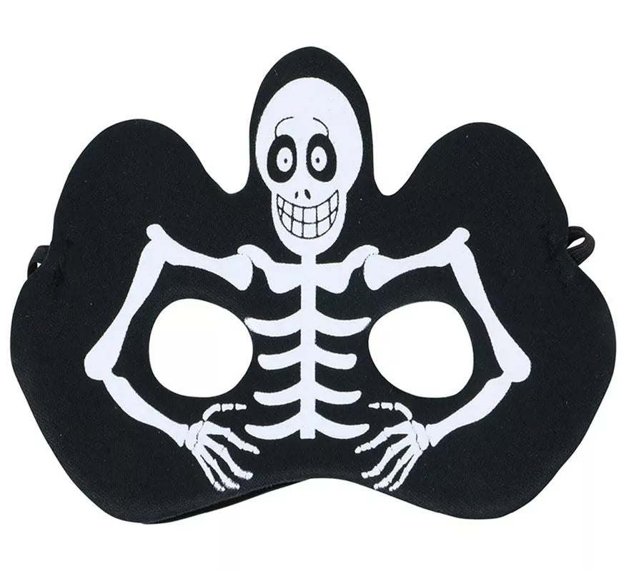 Antifaz Esqueleto infantil para Halloween