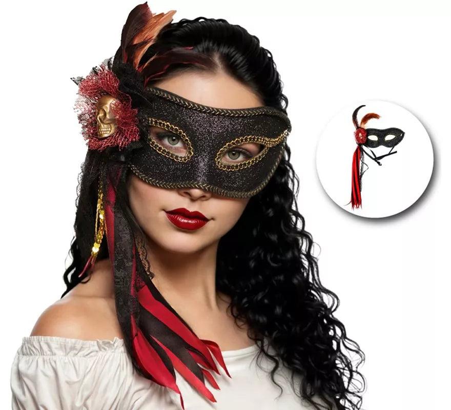 Antifaz Pirata Veneciana