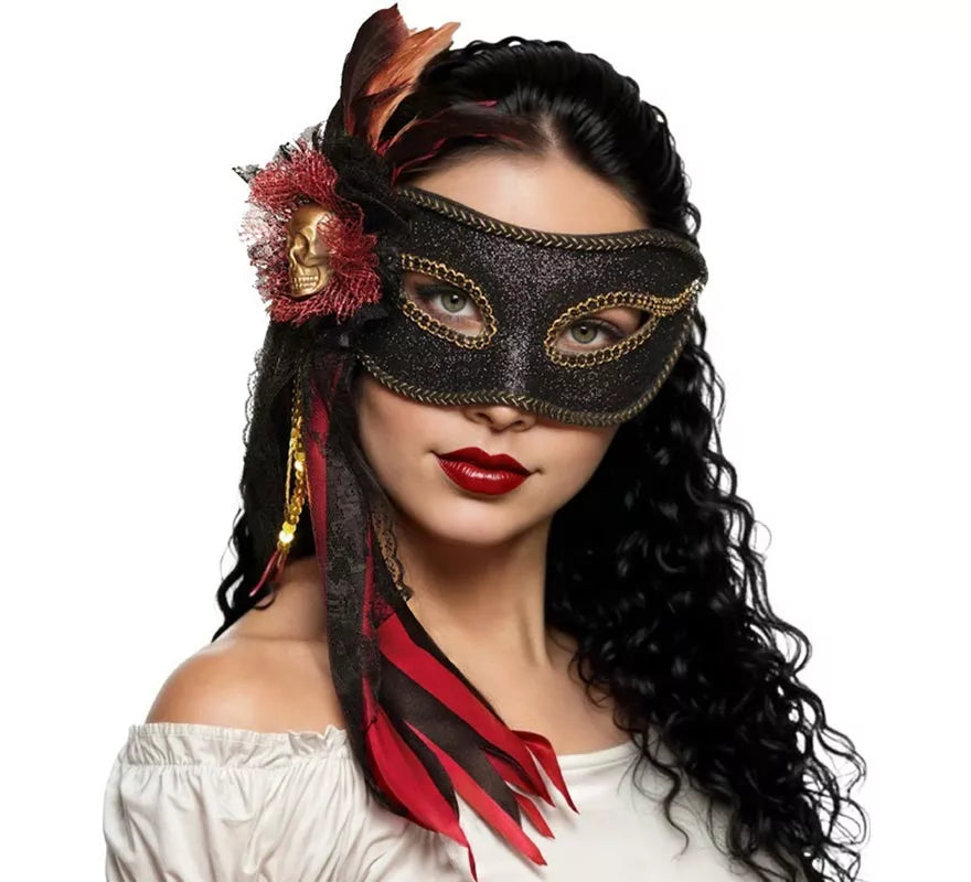 Antifaz Pirata Veneciana