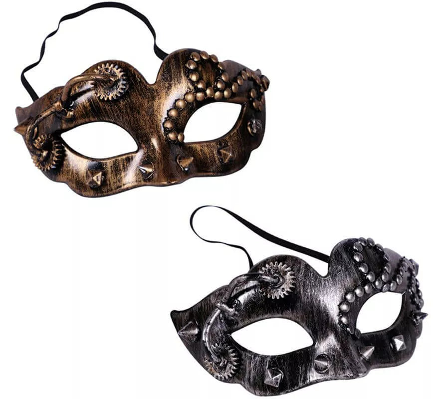 Translation missing: en.Antifaz Steampunk en 2 modelos surtidos