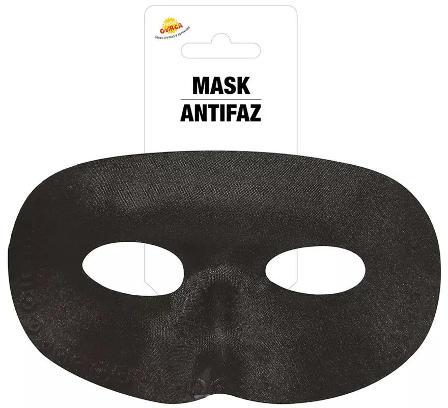 Antifaz Venecia Colombina seda negro