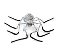 Araña blanca patas negras de 100x25 cm