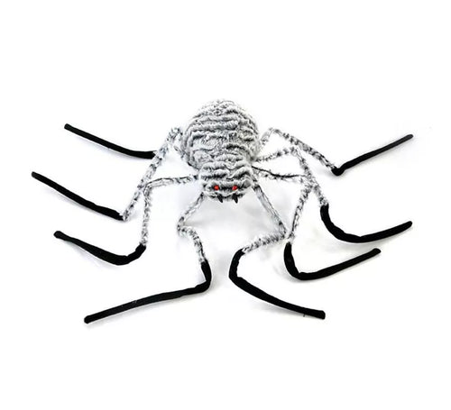 Araña blanca patas negras de 100x25 cm