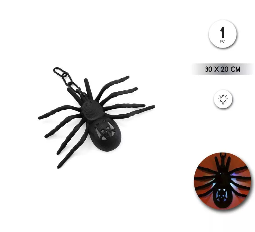 Araña Colgante con Luz