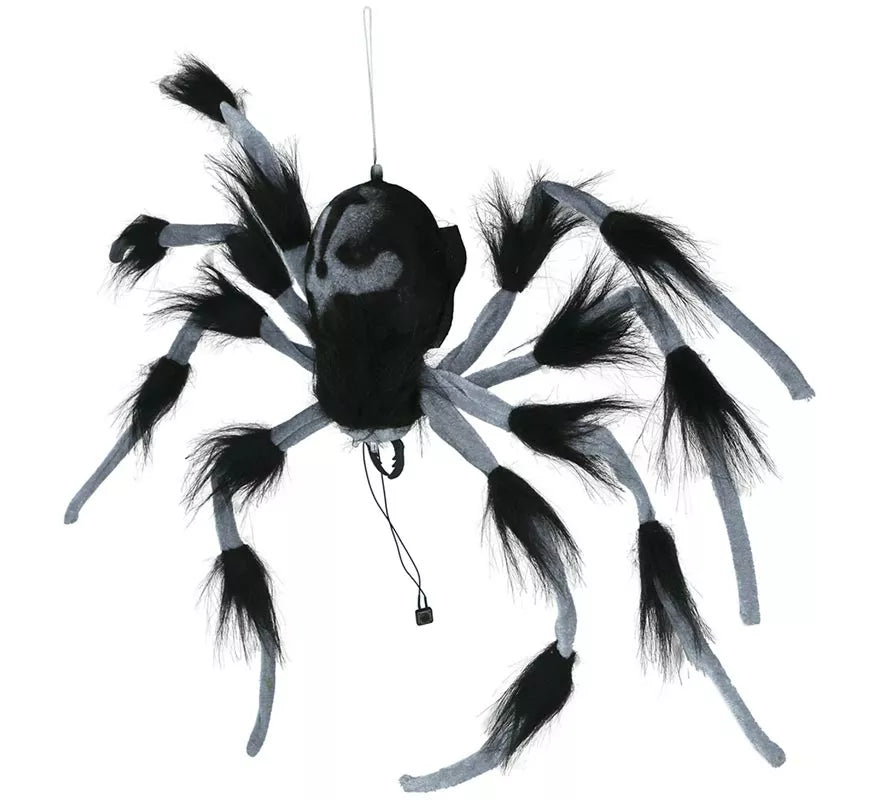 Araña con Luz de Sonido y Movimiento de 80 cm